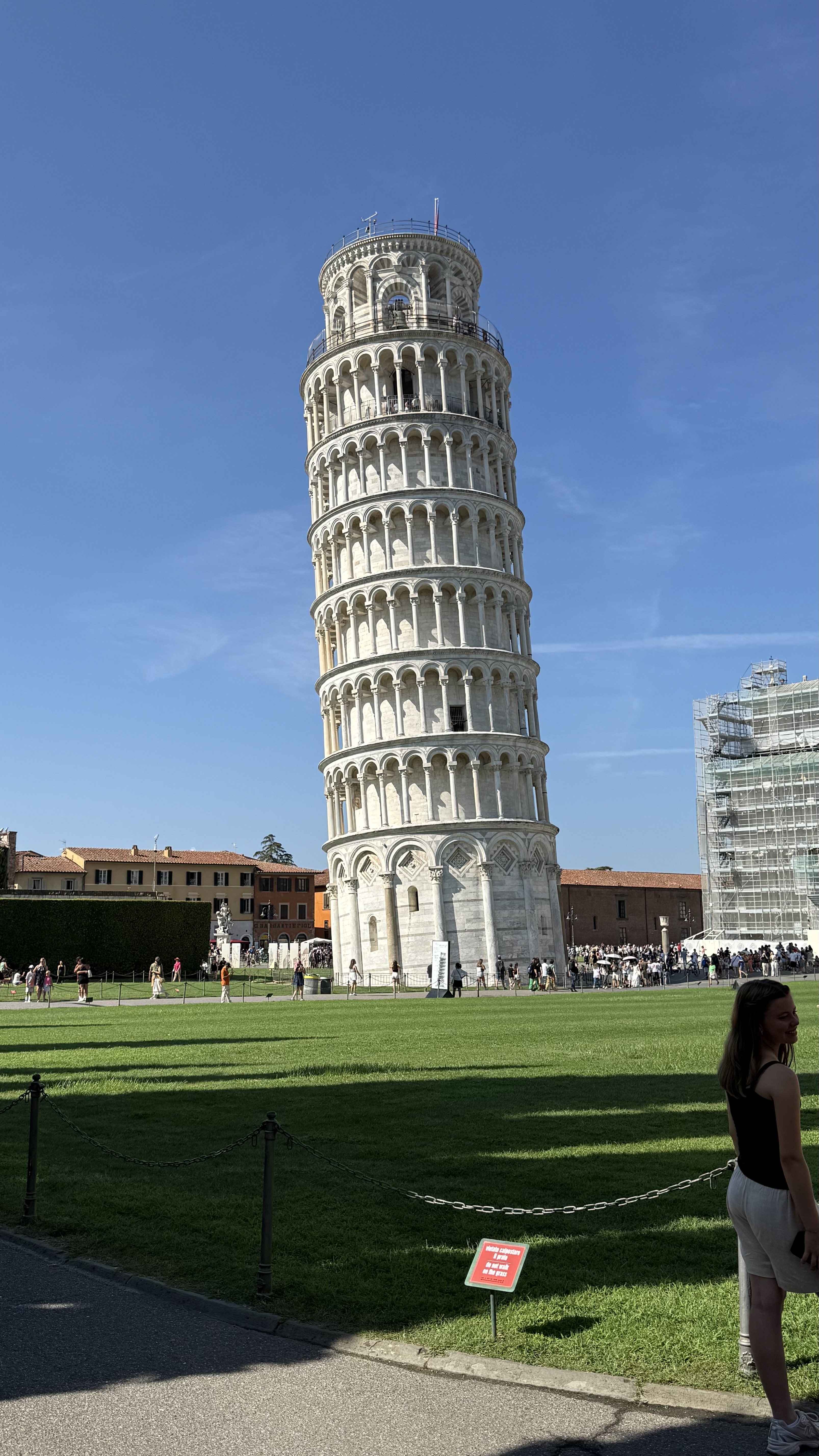 Über Lucca und Pisa, und über unser Pech